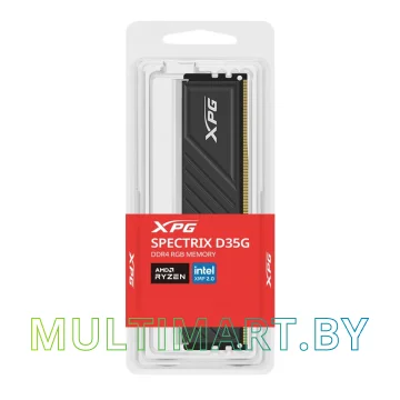 Оперативная память ADATA XPG Spectrix D35G RGB 8GB DDR4 PC4-25600 (AX4U32008G16A-SBKD35G) картинка 2